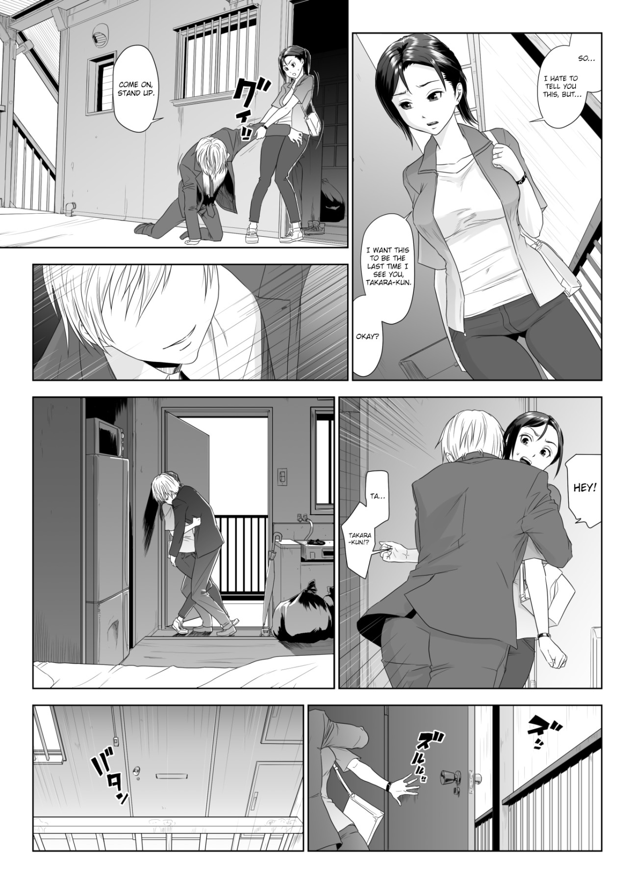 Hentai Manga Comic-A Wife Moaning To Another Man's Cock 1-Read-16